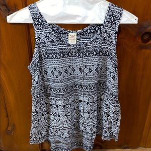 Faded Glory tribal tank top